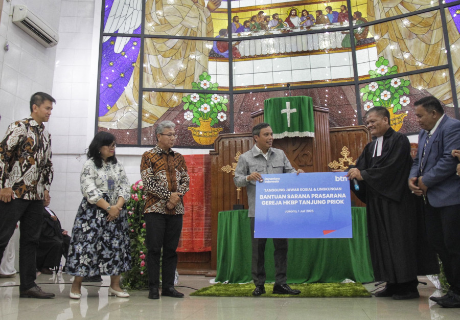 BTN Renovasi Gereja di Warakas Tg Priok