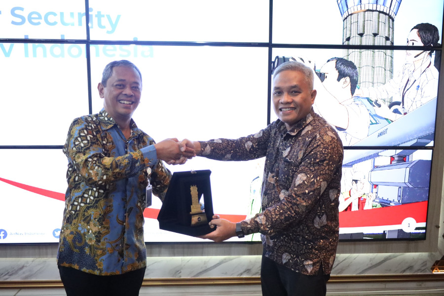 AirNav Indonesia – BSSN Jalin Kerjasama Strategis Sistem Keamanan Penerbangan