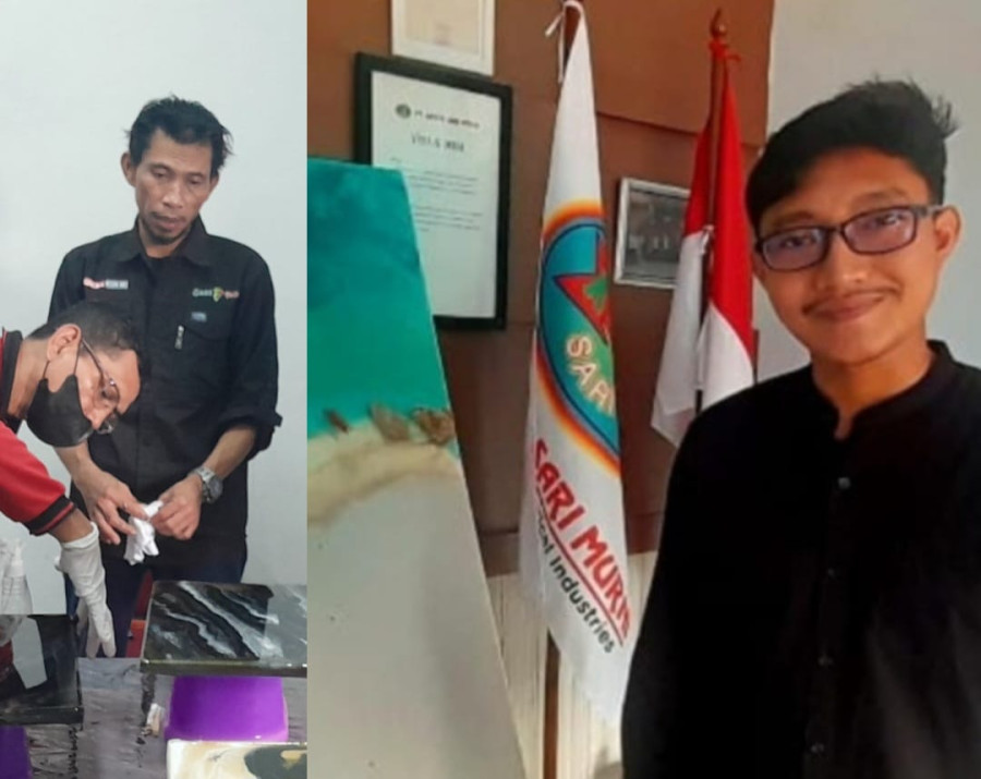 Seni Epoxy Resin Art Ramaikan Bisnis Kreatif