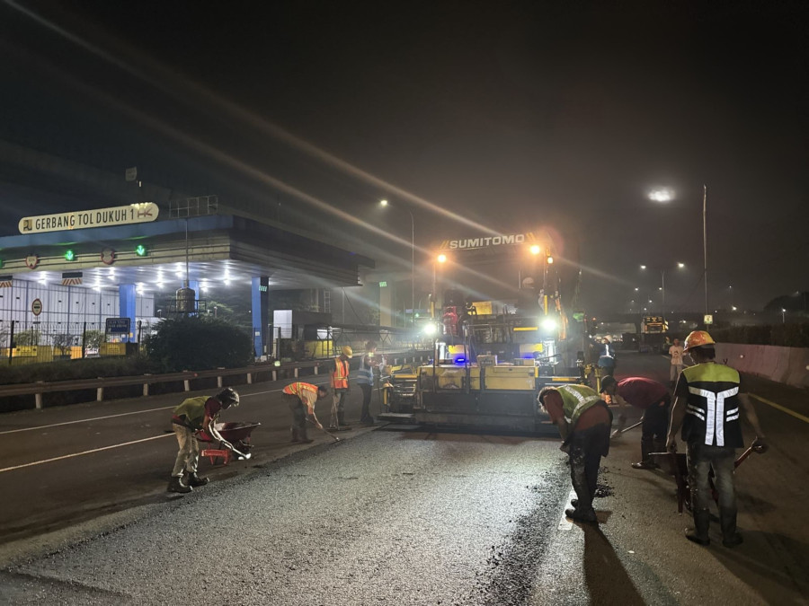 Ruas Tol Jagorawi Kembali Dilakukan Perbaikan, Berikut Titik Lokasinya