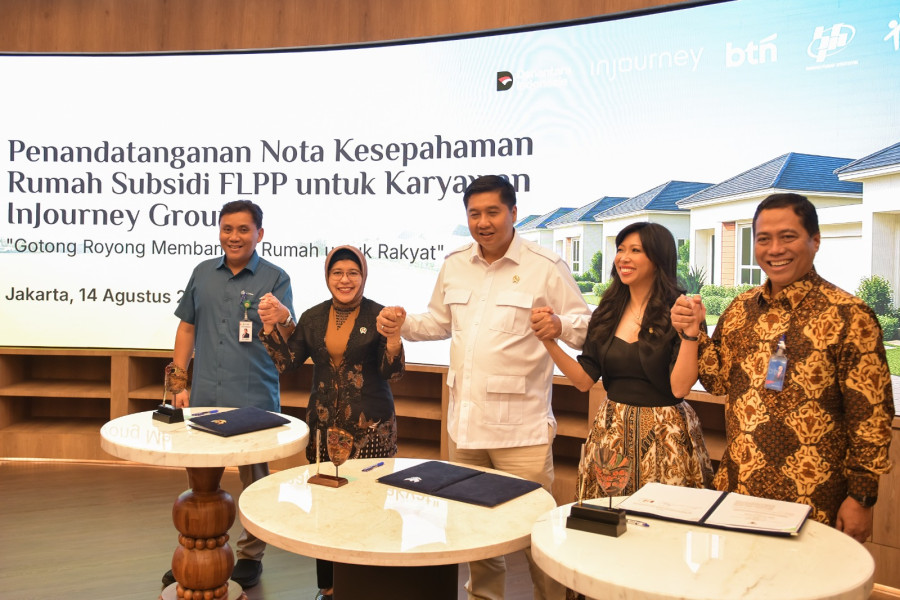 KPR Subsidi, BTN  dan InJourney Group Teken Kesepakatan 