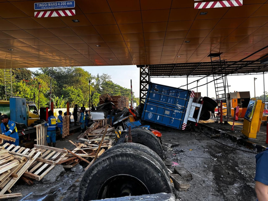 Kemenhub Selidiki Terulangnya Kasus Kecelakaan Truk Rem Blong di Gerbang Tol Ciawi 2