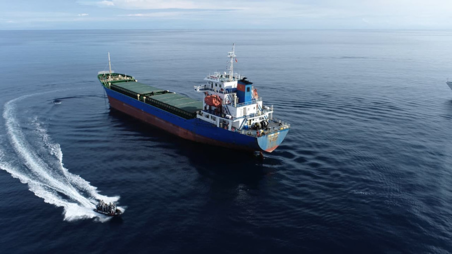 Puskodal Bakamla RI Deteksi Kapal MV Truong An 05 Berbendera Vietnam Mencurigakan di Selat Malaka