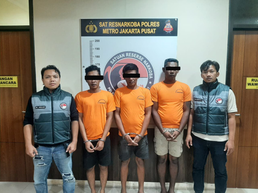 Jaringan Sindikat Barang Haram Jenis Sabu Diringkus Polres Jakpus