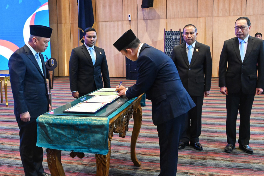 Prof. Teuku Faisal Fathani  Dilantik Kepala BMKG Gantikan Prof. Dwikorita Karnawati.