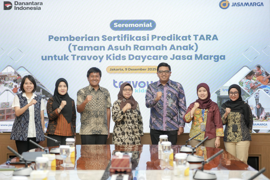 Travoy Kids  Jasa Marga Raih Sertifikasi TARA Utama dari Kementerian PPP