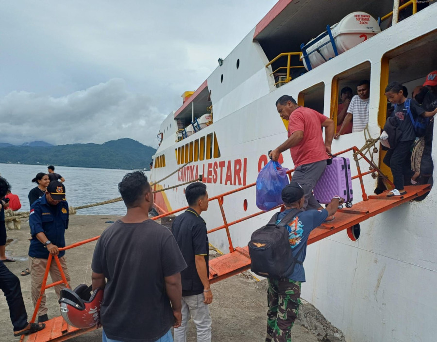 Tiket Kapal Laut Gratis.Untuk Liburan Nataru, di 55 Ruas Pelayaran, Cukup Bawa Identitas Diri