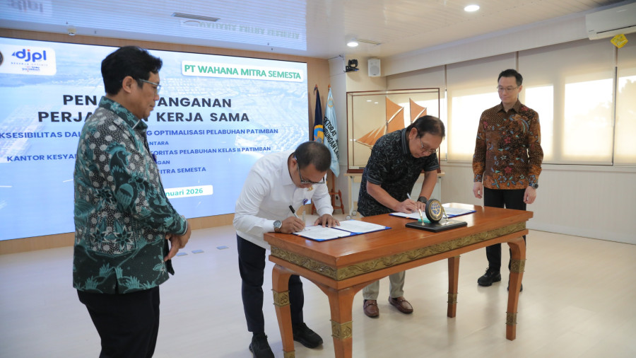 KSOP Patimban  dan  PT Wahana Mitra Semesta  Teken Kesepakatan Pembangunan Akses ke Pelabuhan