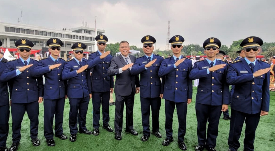 TNI AU Rekrut  Taruna Lulusan PPI Curug,  Langsung Dapat Pangkat Letda Pnb