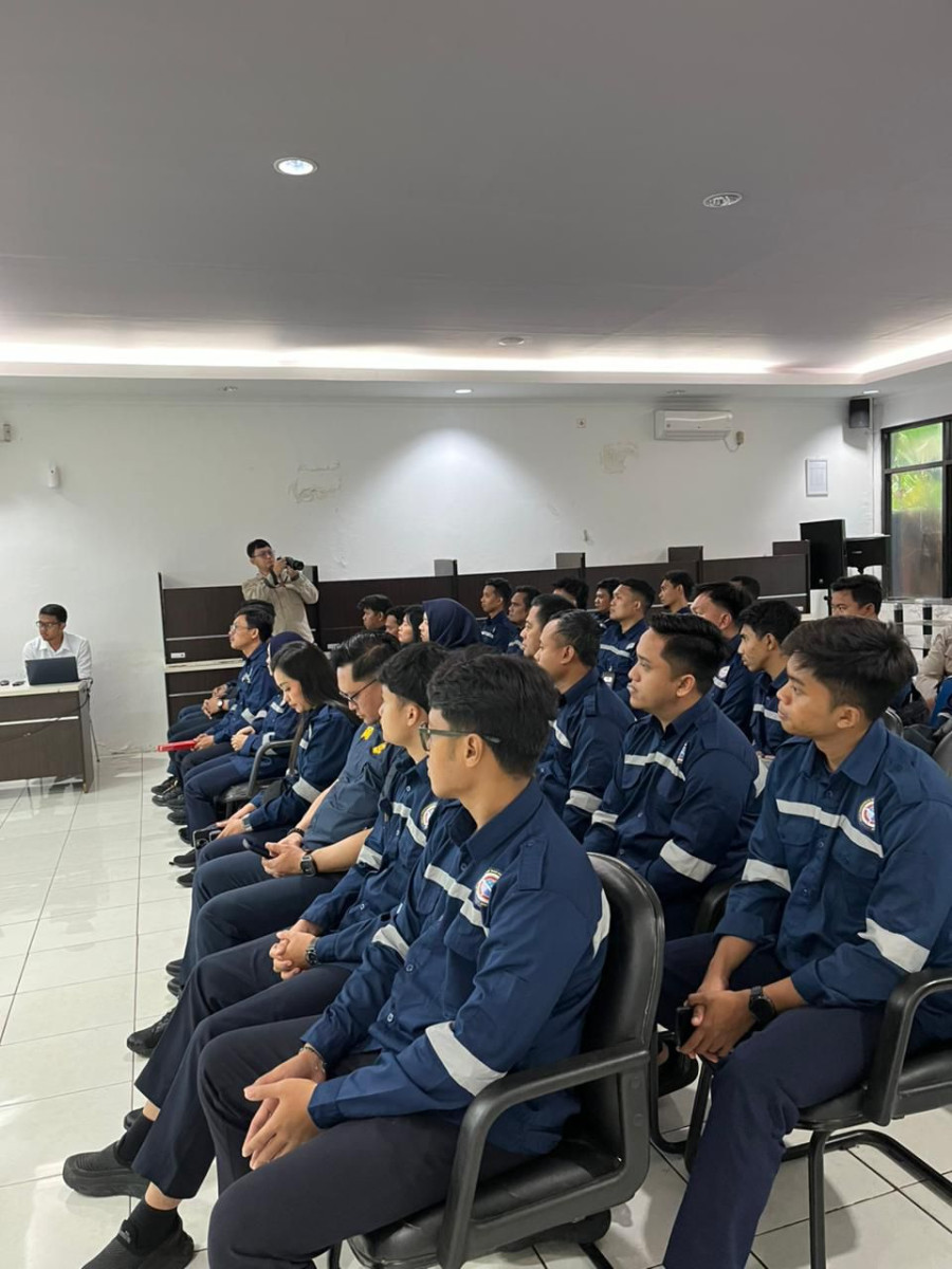 KSOP Kelas II Cirebon Fasilitasi PKL Diklat  Penanggulangan Pencemaran