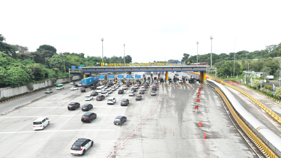 Arus Lalin  di Tol Jabodetabek dan Jabar Selama di Periode Libur Imlek, 