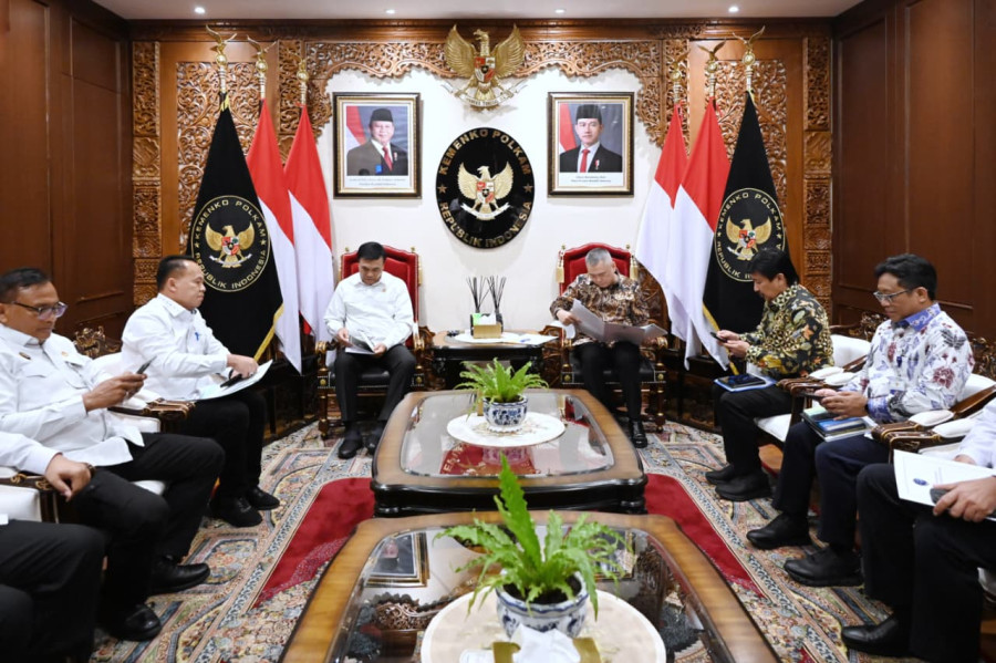 Menhub Dudy  Gandeng Menkopolkam, Bahas  Keselarasan Kebijakan Transportasi