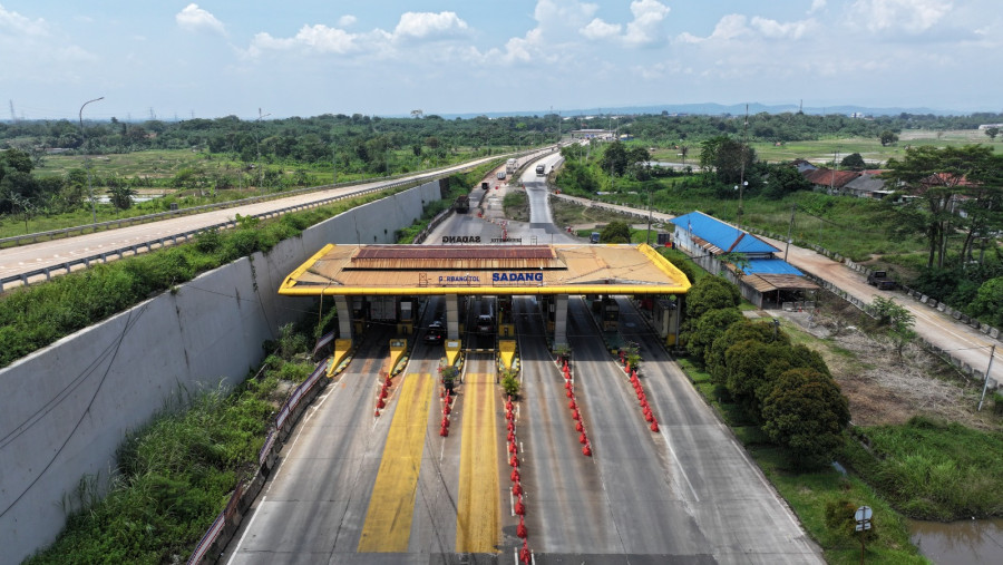 Jasa Marga Bongkar GT Sadang Lama, Akses Sadang Dialihkan Sementara