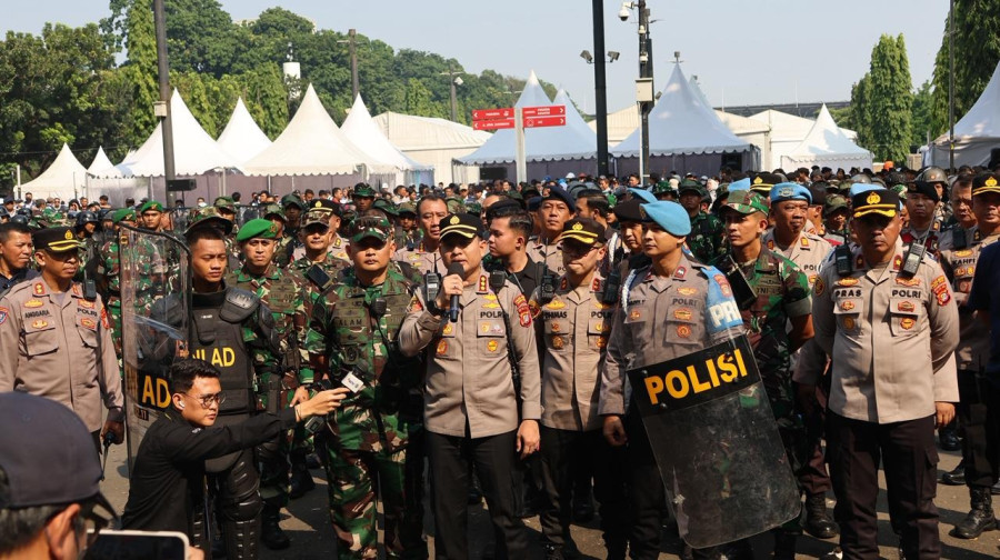 3.161 Personel Gabungan Kawal Eksekusi  Eks Hotel Sultan,  119 Orang Diamankan
