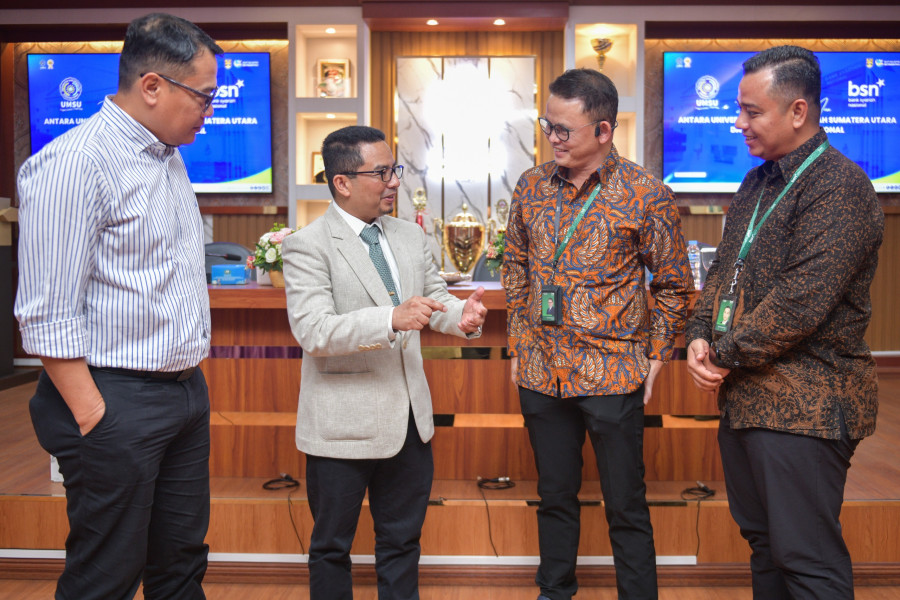 Perkuat Jaringan di Perguruan Tinggi, Bank BSN  Bangun Ekosistem Perbankan Syariah di Kampus UMSU