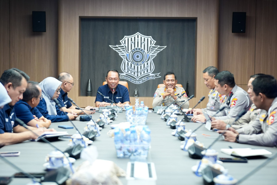 Korlantas Polri dan Jasa Marga  Bahas Digitalisasi, Nataru hingga Penertiban ODOL
