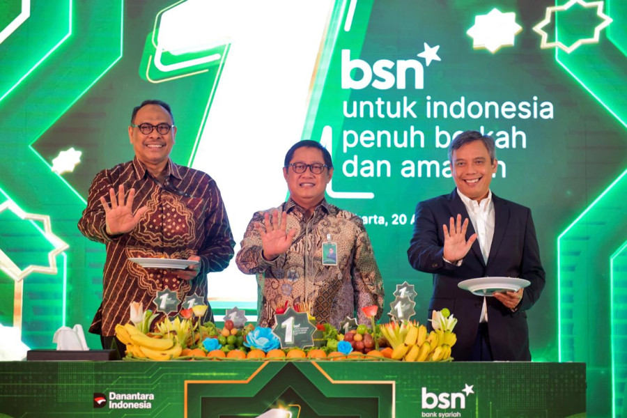 Milad Perdana,  Bank BSN Siap Jadi Kekuatan Baru Perbankan Syariah