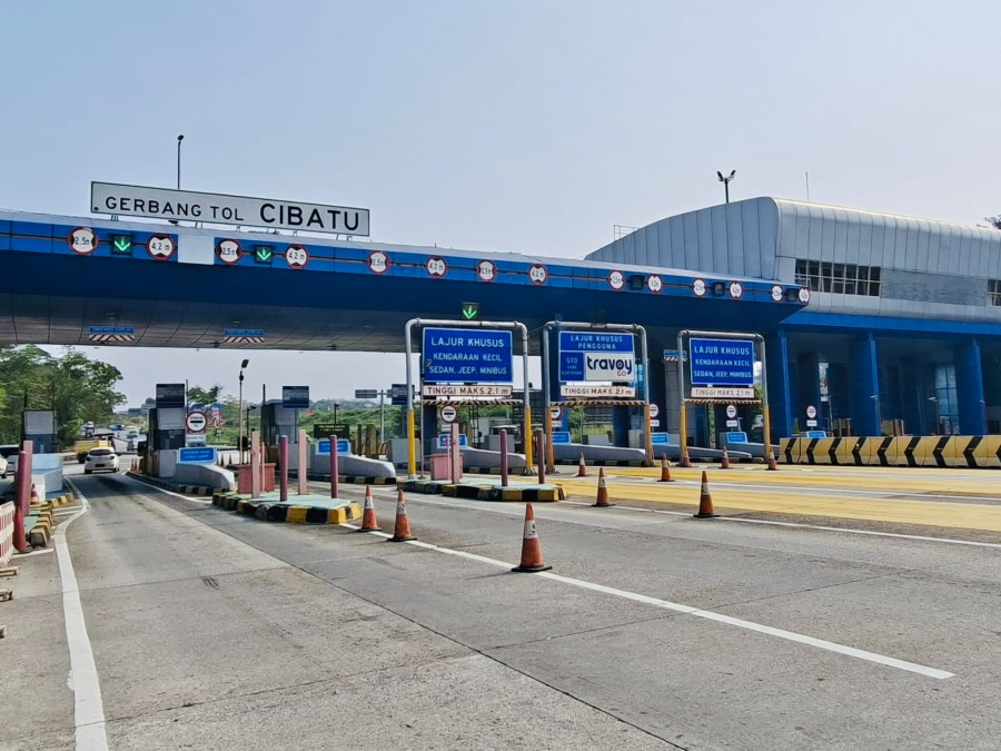 Ramp Cikarang Timur Arah Jakarta Ditutup Pengguna Jalan Dialihkan ke GT Cibatu