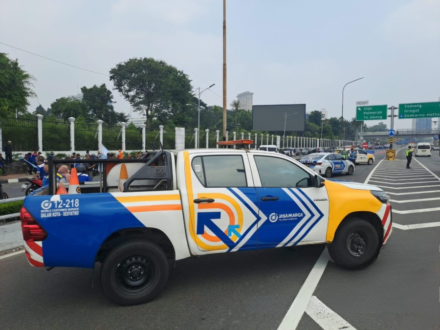 Antisipasi Potensi Kepadatan Imbas Aksi Unjuk Rasa di Sekitar Gedung MPR/DPR