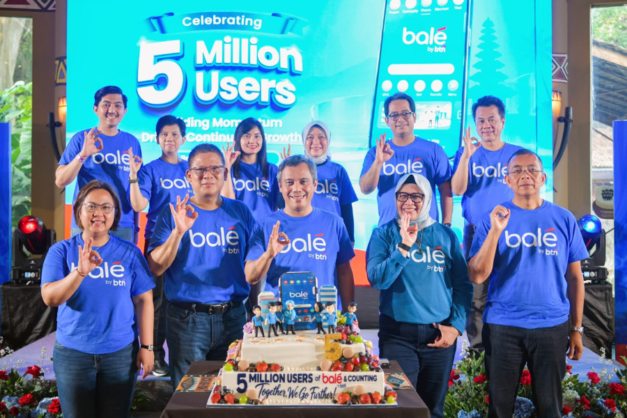 Balé by BTN Tembus 5 Juta Pengguna, Dalam 17 Bulan