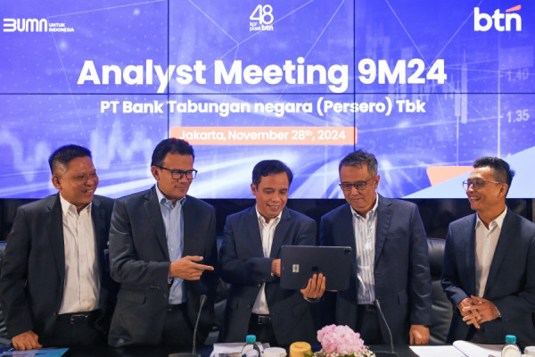Kwartal III-2024, BTN Salurkan Kredit Pembiayaan Rp 356 Triliun