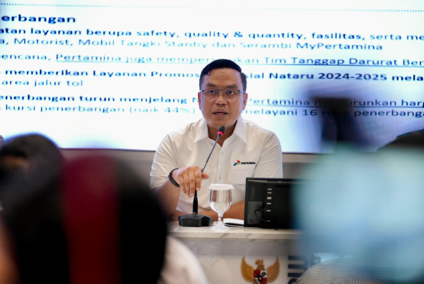 Jelang Nataru 2024/2025, Pertamina Pastikan Kebutuhan Energi Nasional Aman