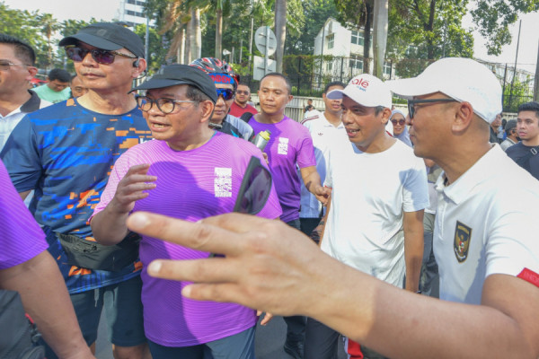 Booth BTN JAKIM di CFD  Thamrin Jakarta Dapat Perhatian Gubernur 