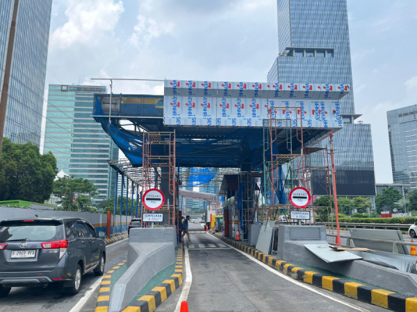 Perbaikan Gerbang Tol Cawang-Tomang-Pluit Dikebut, Sejumlah Gerbang Tol Kembali Beroperasi Parsial