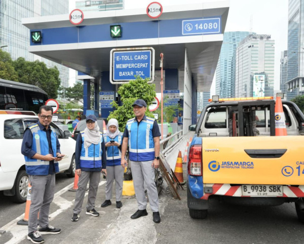 Jasa Margan Pastikan Tujuh Gerbang Tol di Ruas Tol Dalam Kota Telah Beroperasi Normal