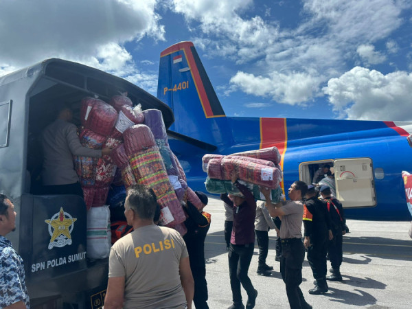 Polri Buka Posko Penerimaan Bantuan Bencana, Kemanusiaan