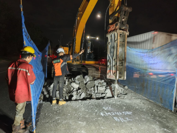 Ruas Tol Jakarta - Tangerang Dilakukan Perbaikan, Arus Mudik Nataru Nyaman 