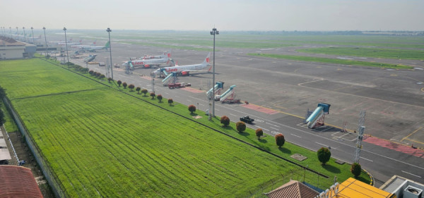 Pasca Dihantam Puting Beliung, Bandara Juanda Surabaya Kini   beroperasi Bormal