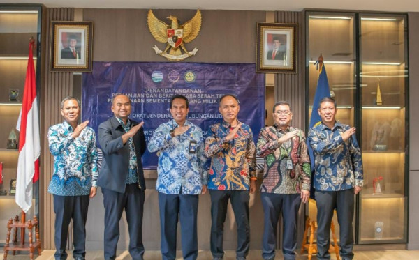 Ditjen Hubud, BMKG dan BNPP Teken Kesepakatan Penggunaan  Barang Milik Negara