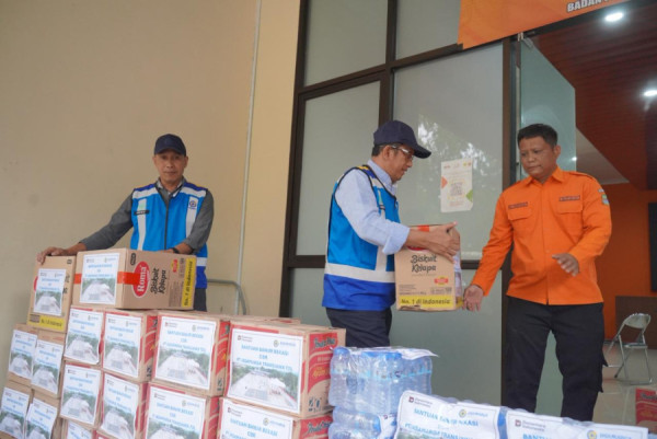 JTT Salurkan Bantuan Tanggap Darurat Warga Terdampak Banjir di Bekasi