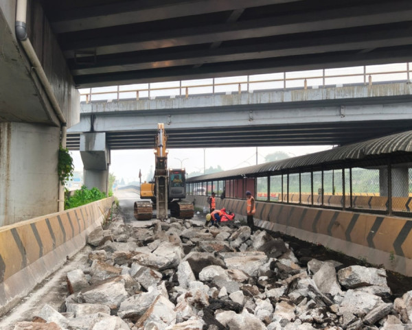 Jasa Marga Kembali  Lakukan Perbaikan  di Ruas Tol Cipularang