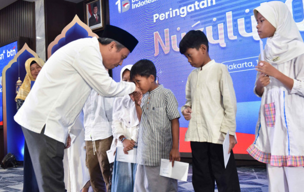 BTN Gelar Nuzulul Qur'an Dengan Memberikan  Santunan dan Penyaluran Paket Sembako