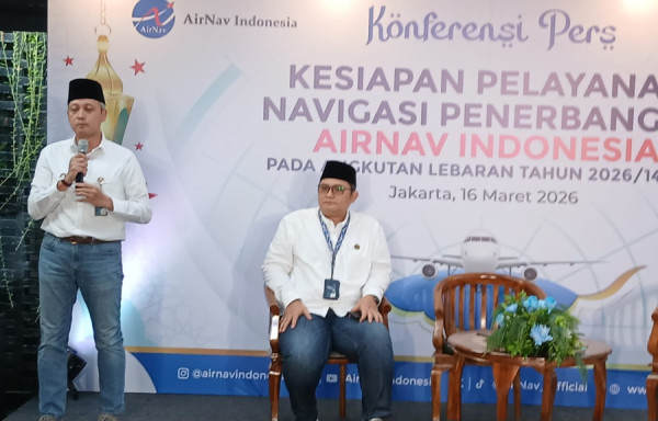Pengawasan Ruang Udara, AirNav Indonesia Siap Hadapi Angkutan Lebaran 2026