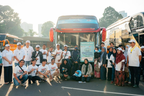 Mudik Gratis. InJourney Group Berangkatkan 2.418 Peserta