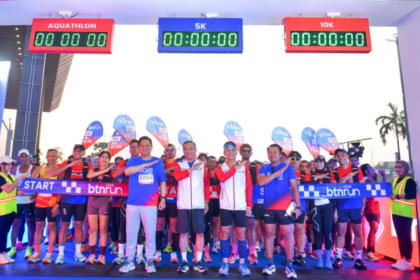 BTN Run 2026 for Charity  Beruasil Kumpulkan Donasi Jadi Rp 760 Juta