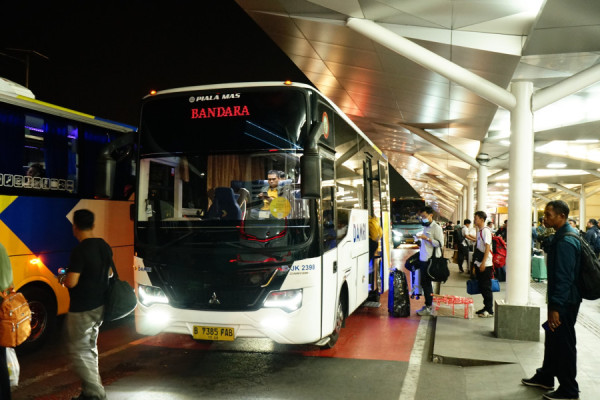 Selama Angleb DAMRI  Layani 144 Ribu Pelanggan ke Bandara 