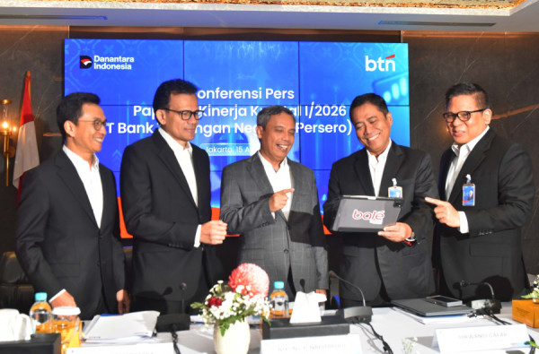 BTN Mencatat Perolehan Laba Bersih di Kuartal I/2026 Sebesar  Rp 1,1 Triliun