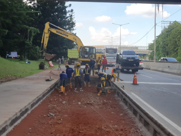 Jasa Marga Lanjutkan Rekonstruksi Perkerasan di Ruas Tol Jakarta-Tangerang 