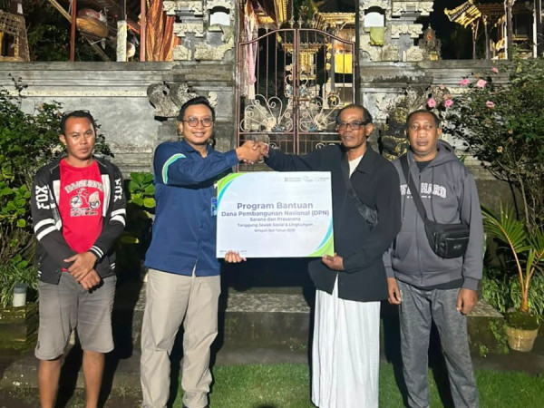 ASDP Gelontorkan Bantuan Rp1 Miliar Perkuat Infrastruktur Desa Adat dan Warisan Budaya Bali