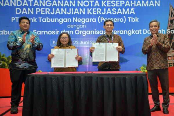 BTN  dan Bupati Samosir Perkuat Sinergi Pembangunan Daerah. 