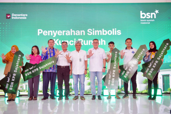 Bank BSN  Gelar Akad  Kredit Massal 6.000  Unit Rumah Subsidi 
