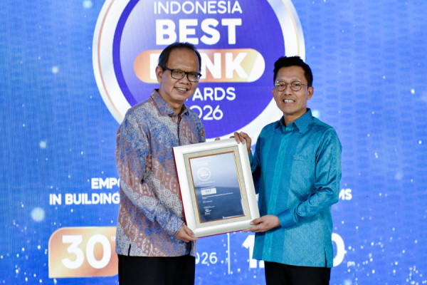 Kawal Pembiayaan Perumahan Syariah, Bank BSN Raih Penghargaan Best Bank 2026