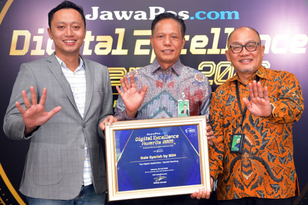 Bale Syariah Bank BSN Raih Top Digital Application Syariah Banking 2026