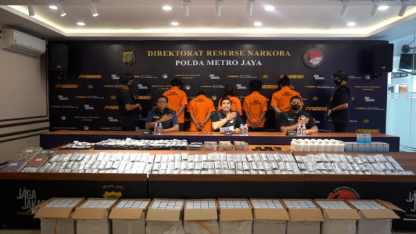 Sindikat Pengedar Obat Keras Daftar G di Kebun Kacang Jakpus Digulung Polisi