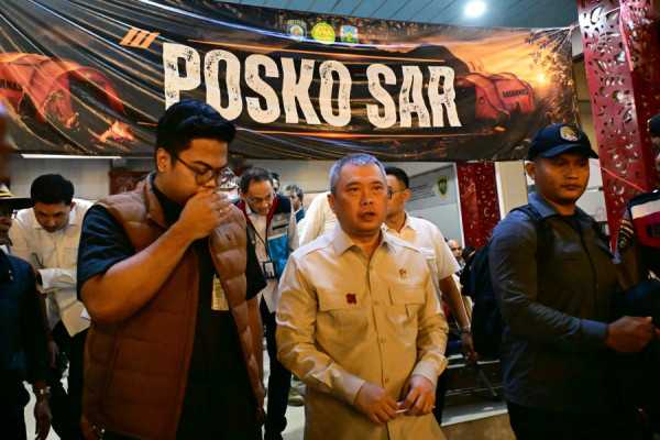 Menhub Dudy Instruksikan Fokus Proses Pertolongan Penumpang KMP Putri Yasmin
