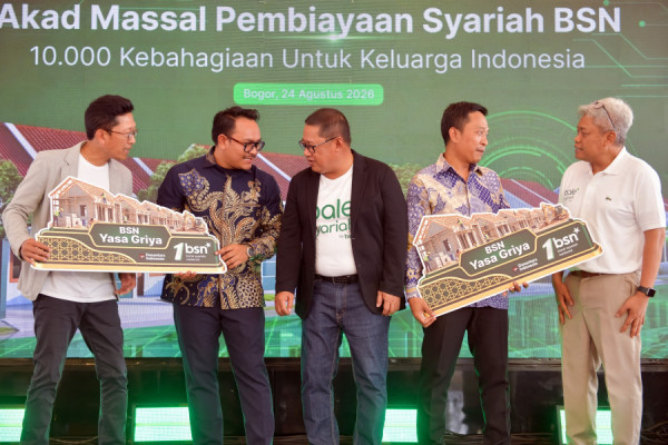 Bank BSN  Gelar Akad Massal 10 Ribu Dalam Sehari  Seluruh Indonesia